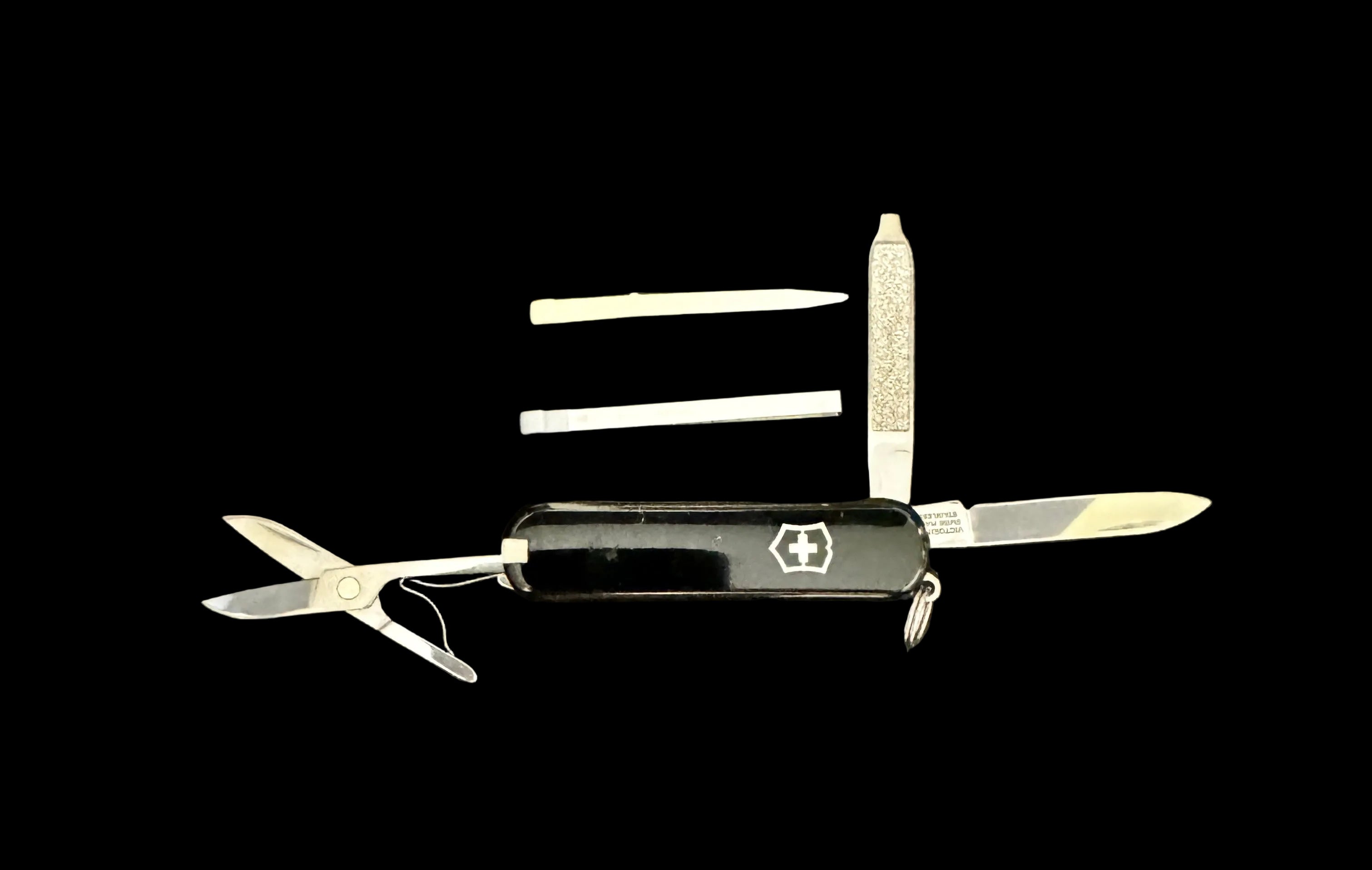 Custom Brass Scale Swiss Army Knife – Laser Engraved Victorinox 58mm